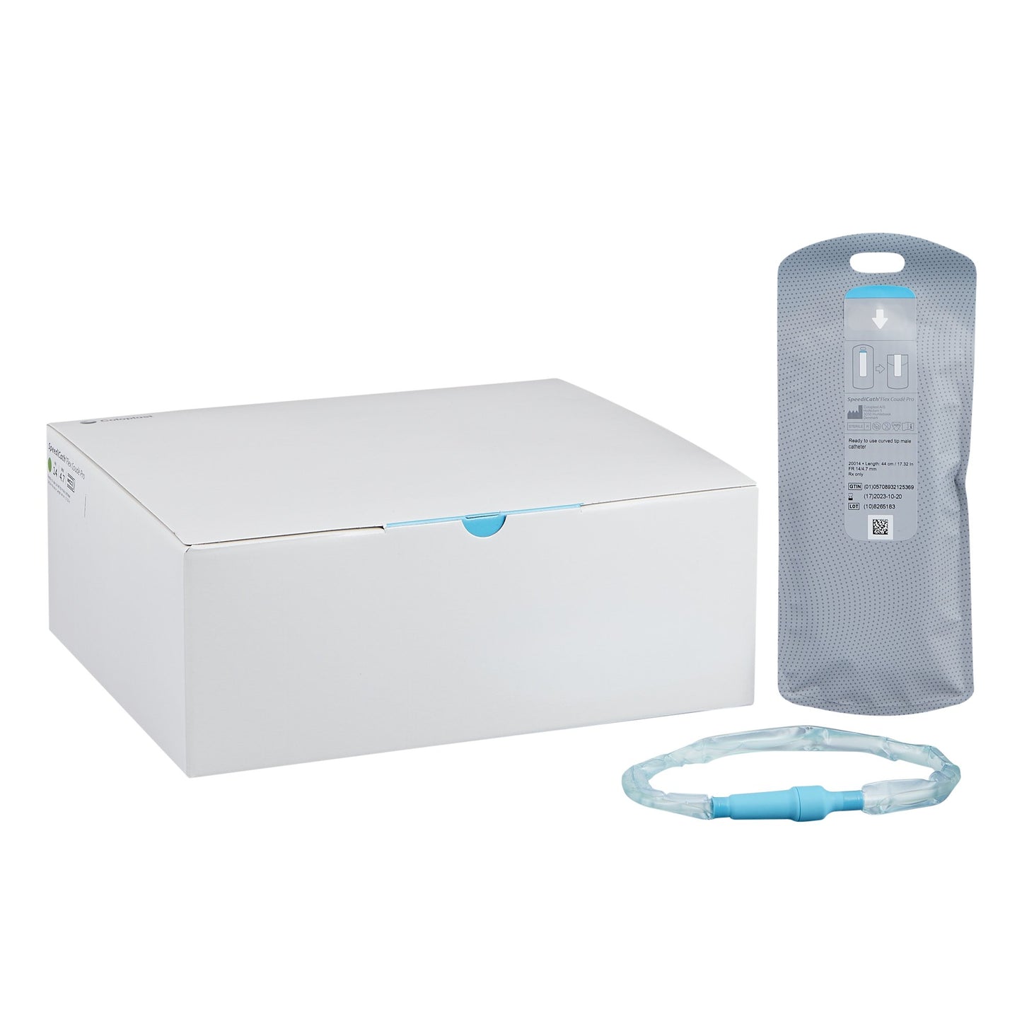 SpeediCath® Flex Coudé Pro Urethral Catheter, Hydrophilic Coated Polyurethane