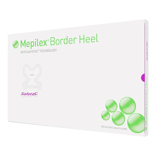Mepilex Border Heel Foam Wound Dressing 8.7" x 9.1"
