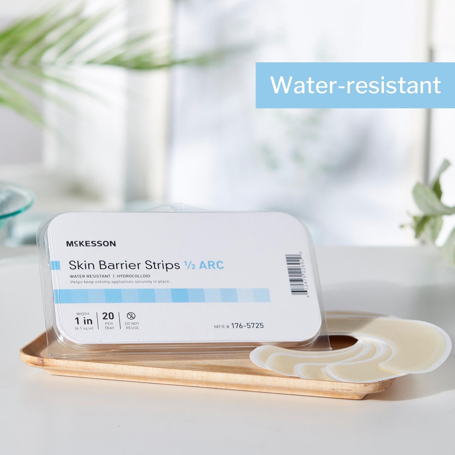 McKesson Skin Barrier 1/2 Arc Strip