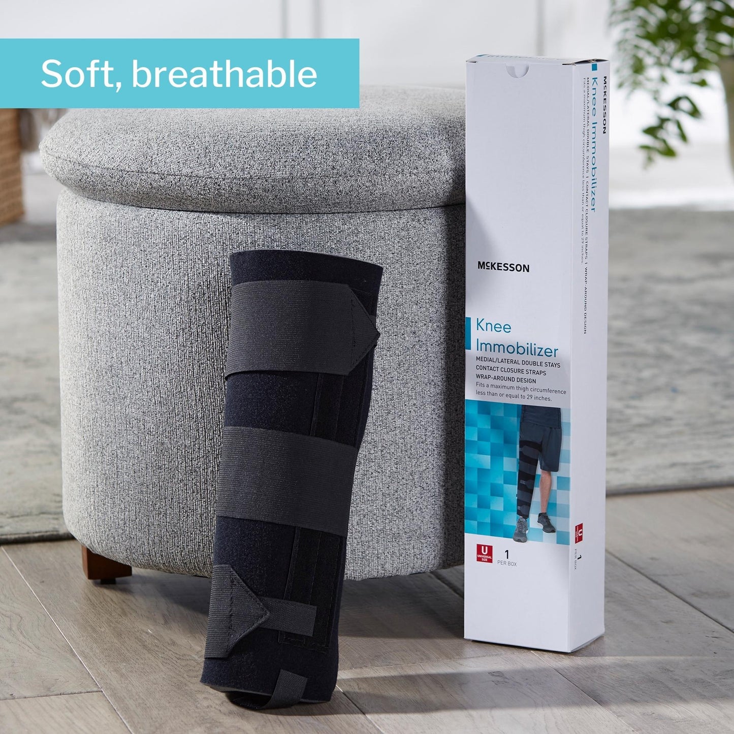 McKesson Knee Immobilizer, 14-Inch Length