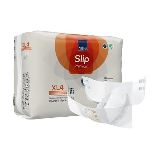 Slip Premium Brief X-Large 43" - 63" XL4 Absorbency Level 4