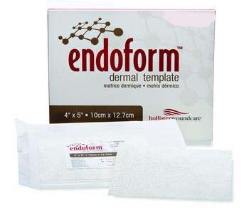 Endoform® Natural Dermal Template Nonfenestrated Collagen Dressing, 2 x 2 Inch