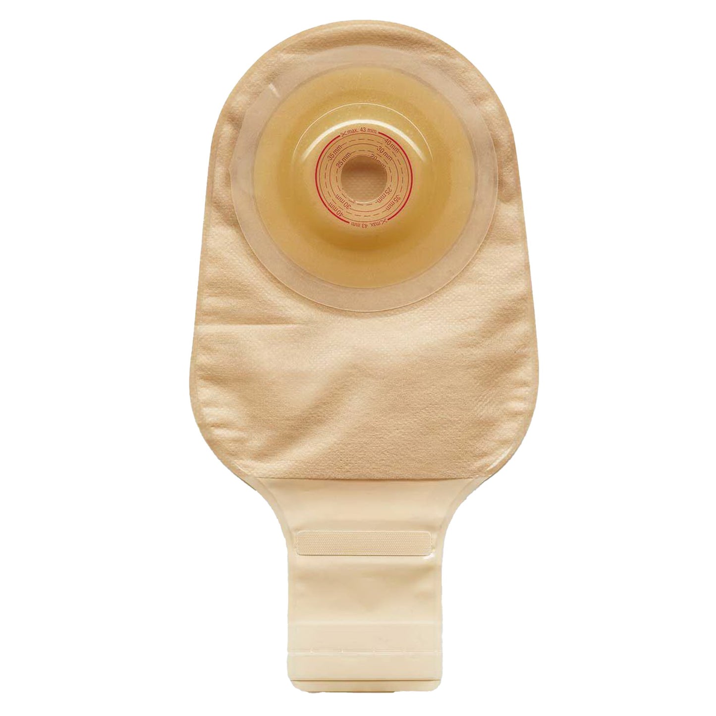 Esteem™+ Flex Opaque Ostomy Pouch, Pre-cut to Fit 25 mm Stomas