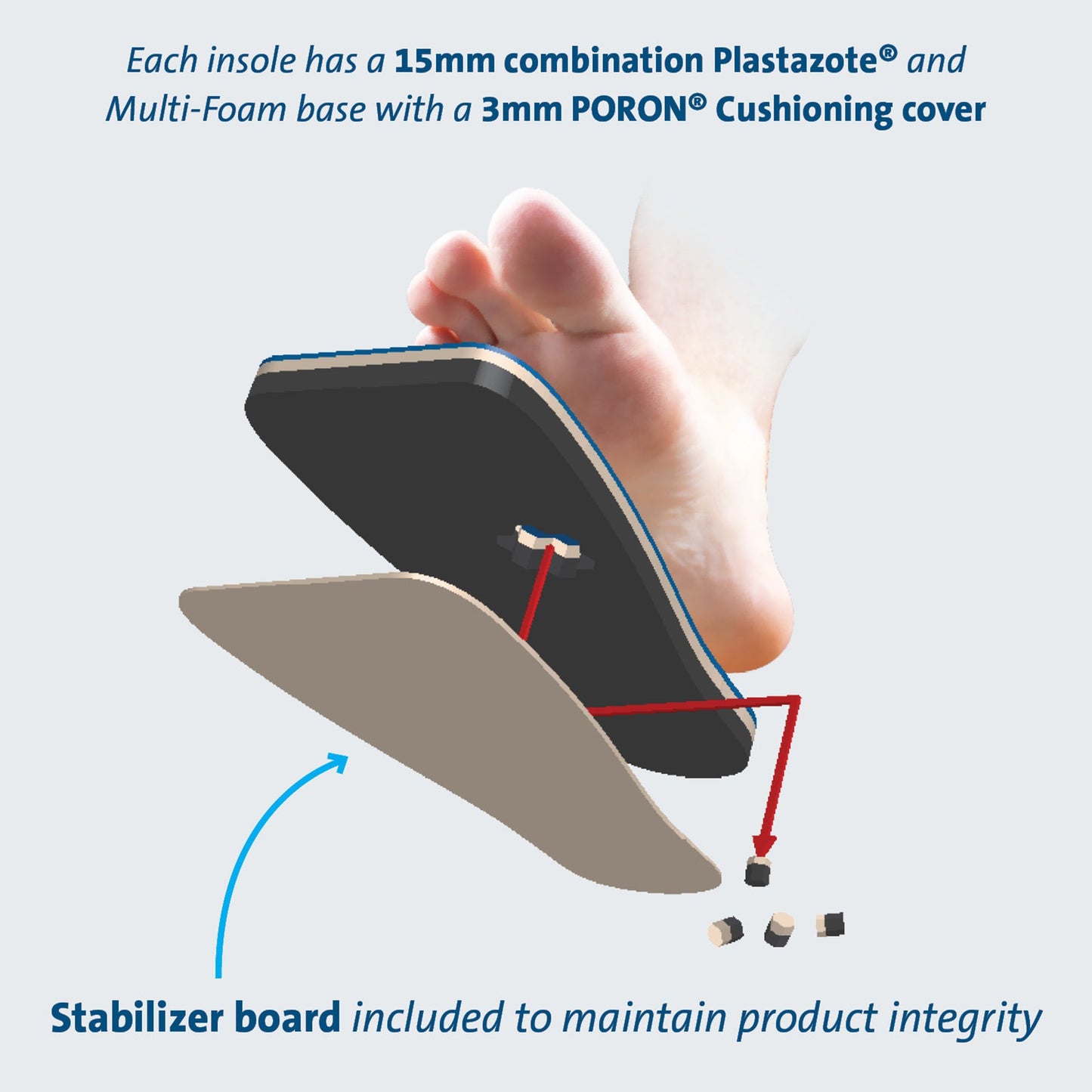 Peg-Assist™ Insole, Men's