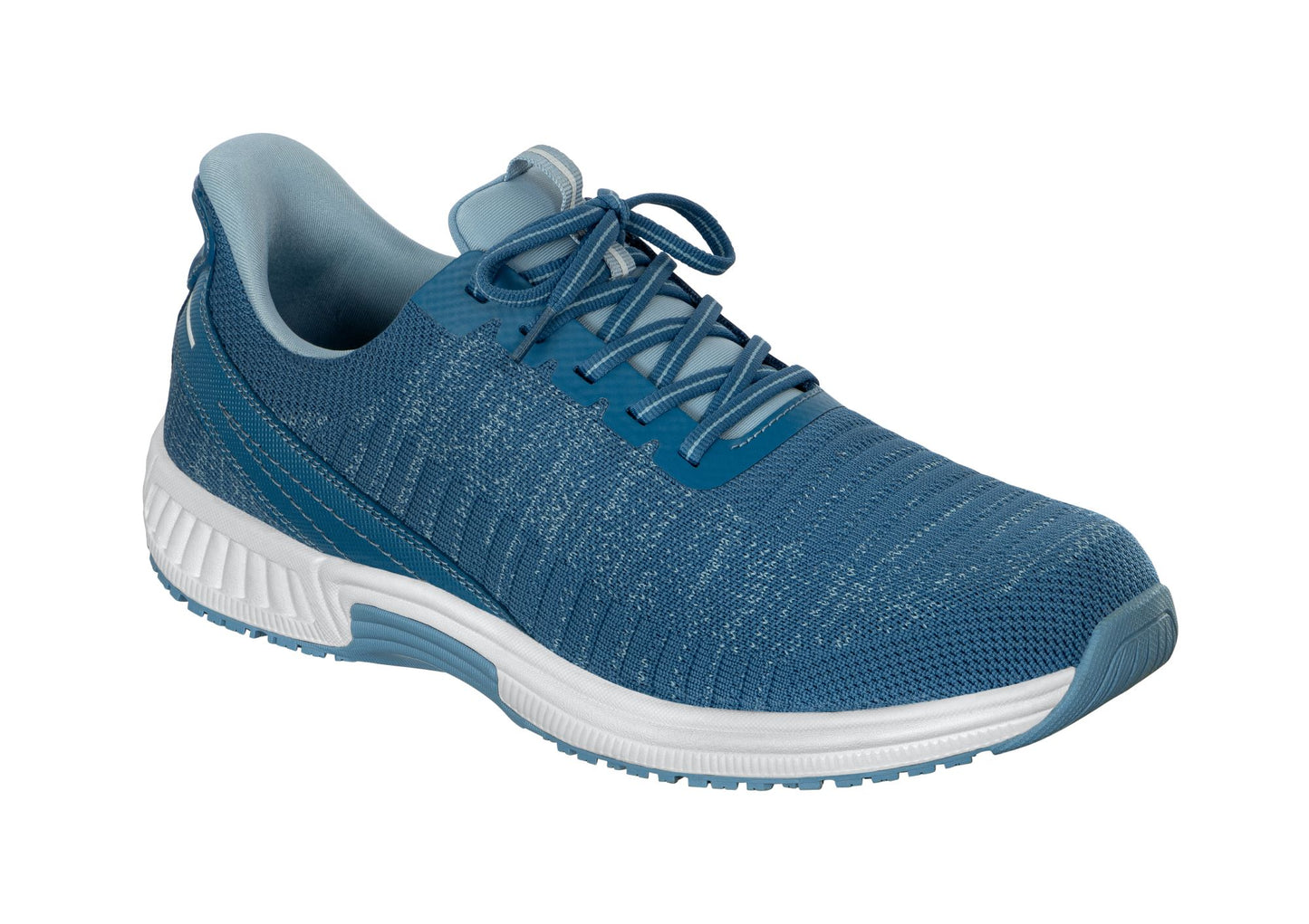 Yari Men's Hands-Free Athletic Shoes, Blue, angle view
