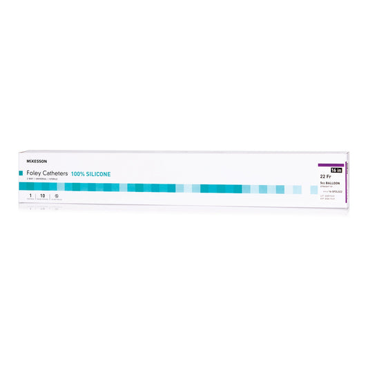 McKesson Silicone Foley Catheter, 5cc
