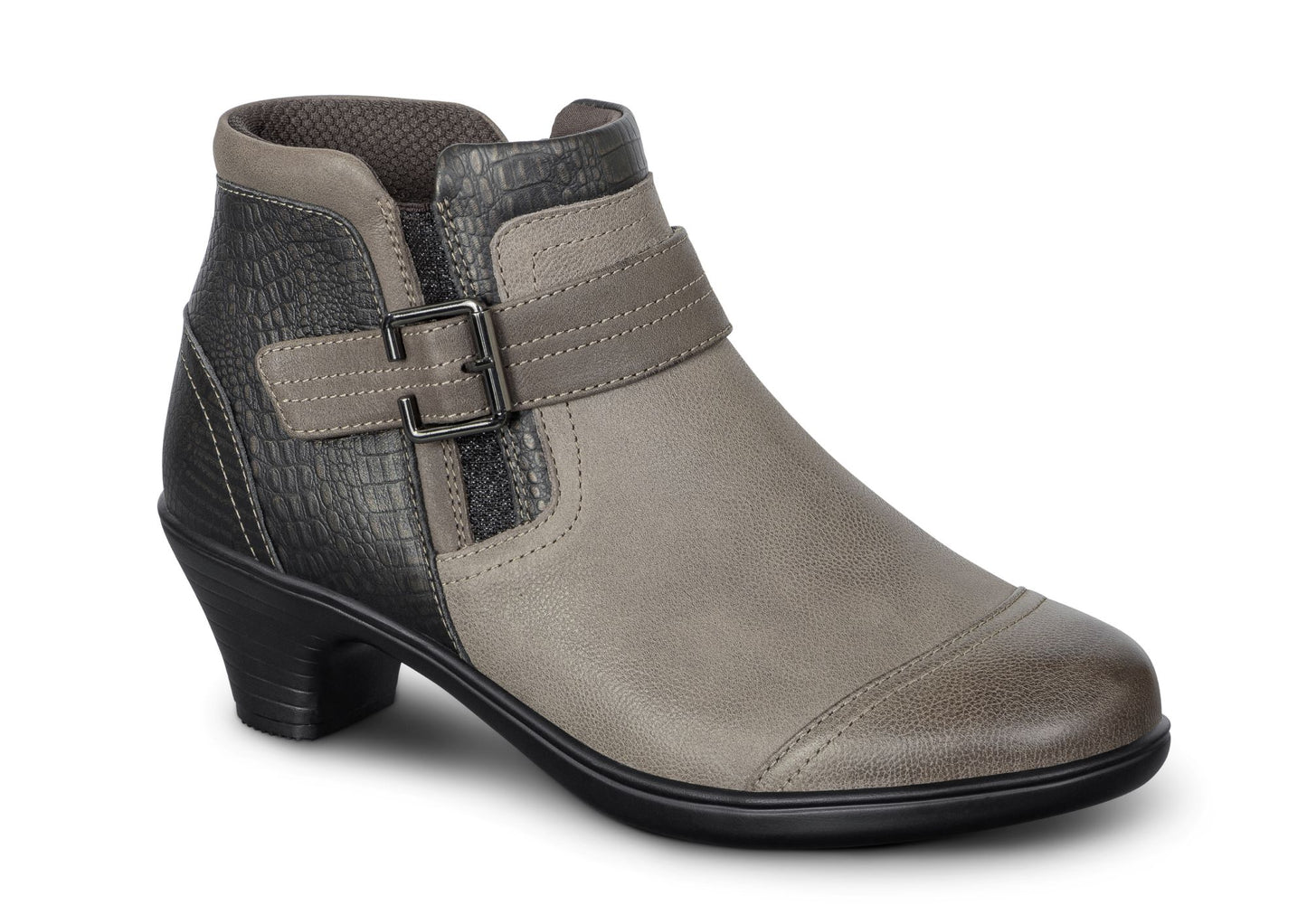Emma Women's Boots, Taupe, angle view