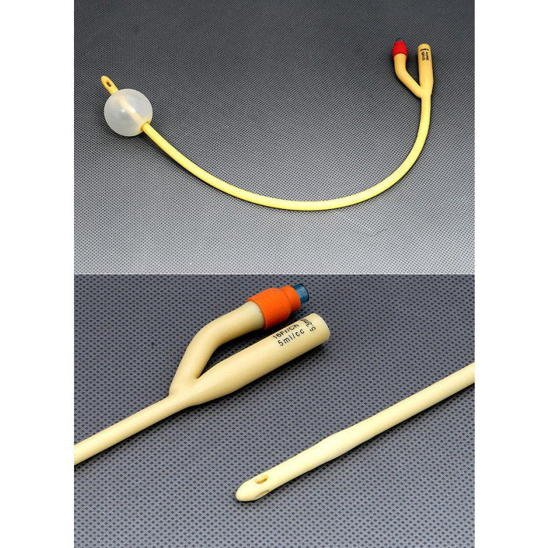 AMSure® Silicone Coated Latex Foley Catheter, 5cc