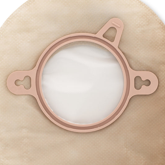 New Image™ 18293 Two-Piece Transparent Ostomy Pouch, Pre-cut to Fit 57 mm