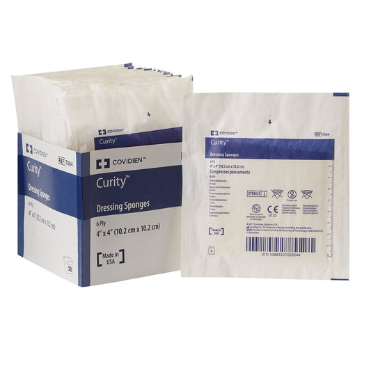 Excilon Sterile Nonwoven Sponge 4" x 4" 6 ply