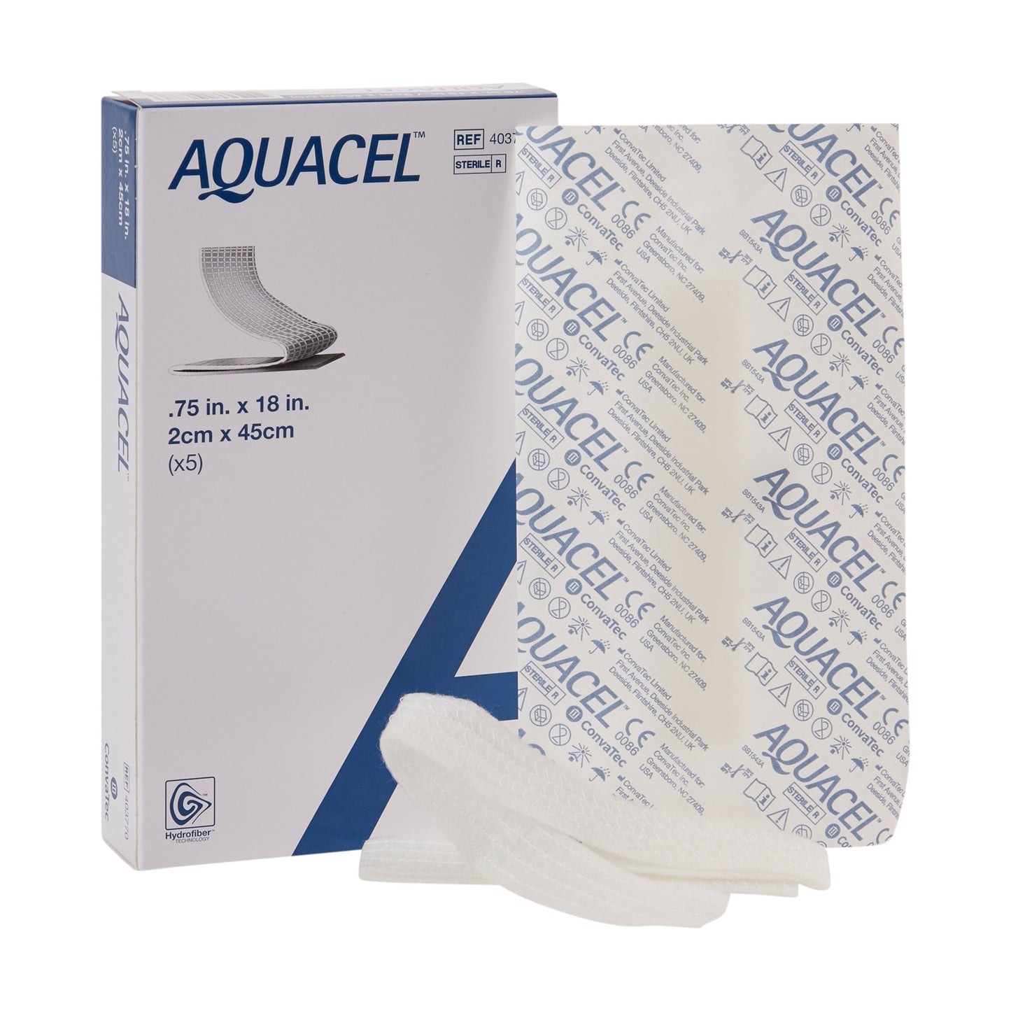 Aquacel® Ribbon Hydrofiber Gelling Fiber Wound Dressing