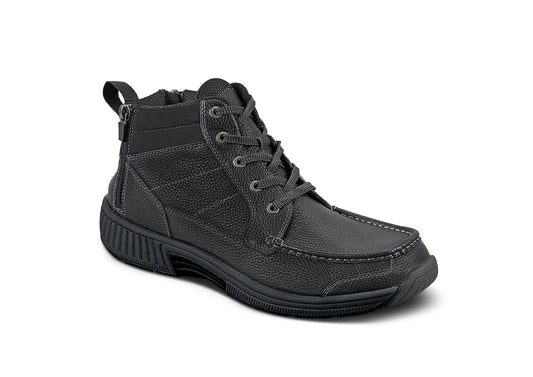 Ryder Men's Boots, Black, angle view
