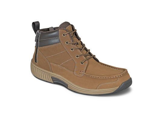 Ryder Men's Boots, Brown, angle view