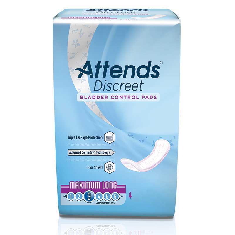 Attends Discreet Maximum Long 14.5" Long
