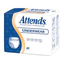 Attends Unisex Regular Absorbency Value Tier Protective Underwear X-Large 58" - 68"
