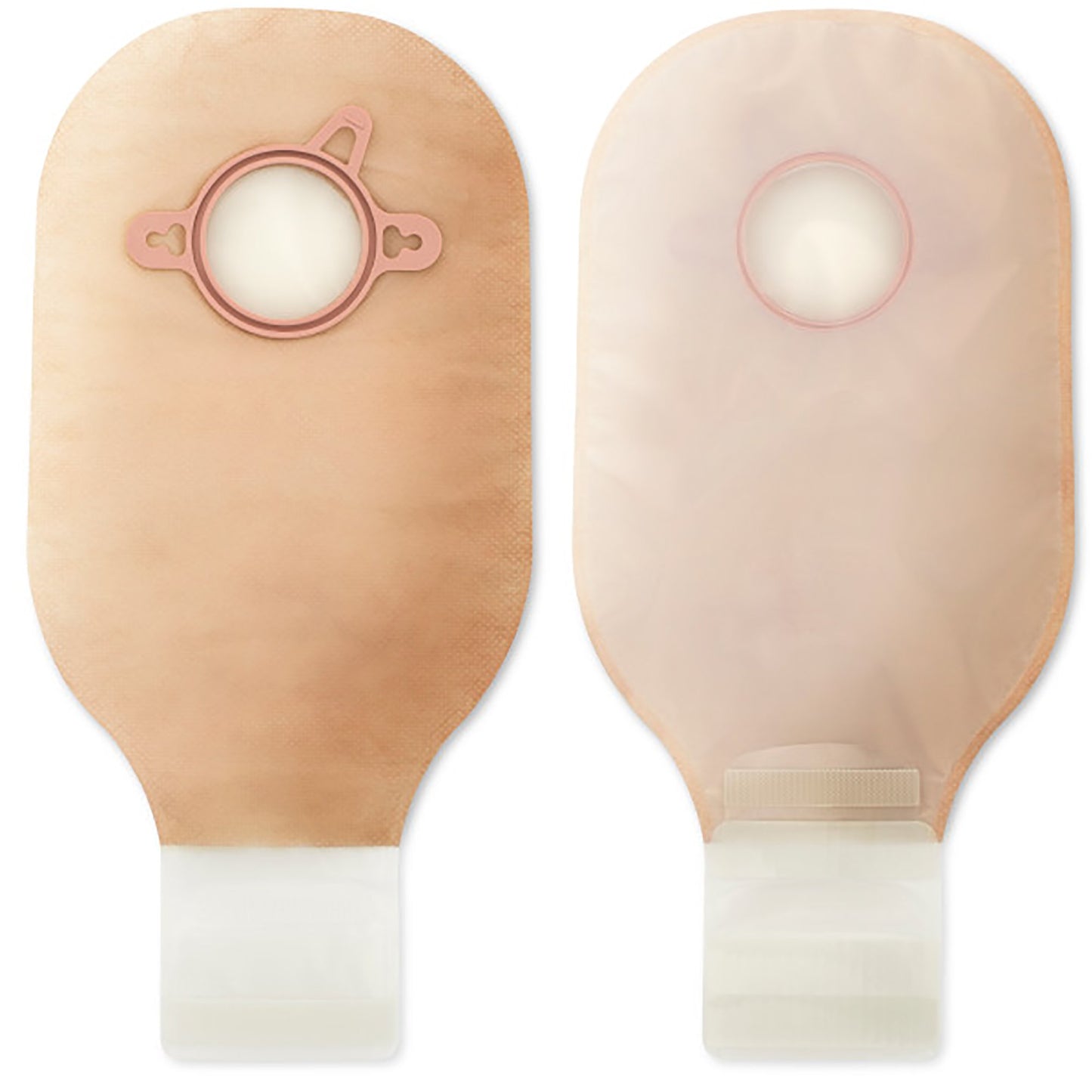 New Image™ Transparent Colostomy Pouch, Pre-cut to Fit 57 mm Stomas