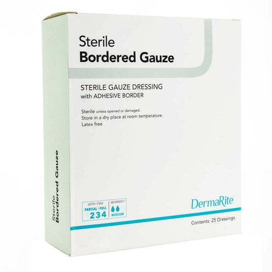 DermaRite® Sterile Gauze Adhesive Dressing