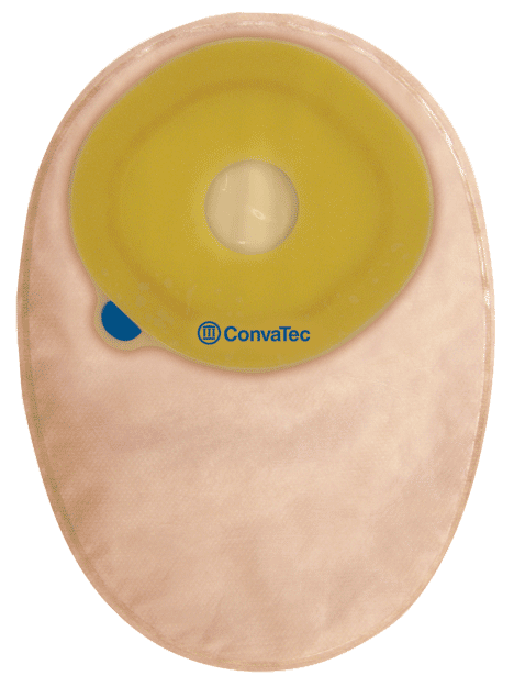 Esteem + One-Piece Pre-Cut Closed-End Pouch Modified Stomahesive Filter 12" panel Opaque 2" 30 Count
