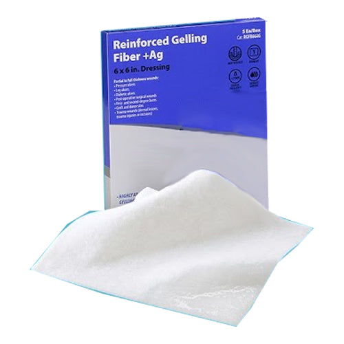 Reinforced Gelling Fiber +Ag 6" x 6"