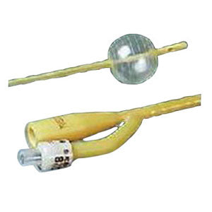 Economy LUBRICATH 2-Way Foley Catheter 16 Fr 30 cc 1ct