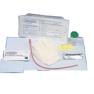 BARDIA Vinyl Urethral Catheter Tray 14 Fr