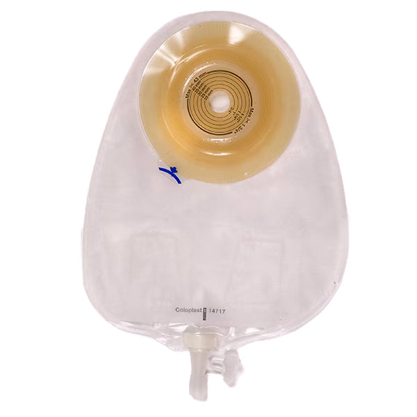 Assura One-Piece Convex Standard Wear Urostomy Pouch Cut-to-Fit 3/8" - 1-3/4" 10 Count
