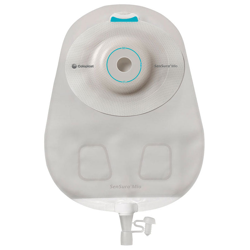 SenSura Mio One-Piece Urostomy Pouch Convex Light Midi Opaque Cut-to-Fit 5/8" - 1-5/16"