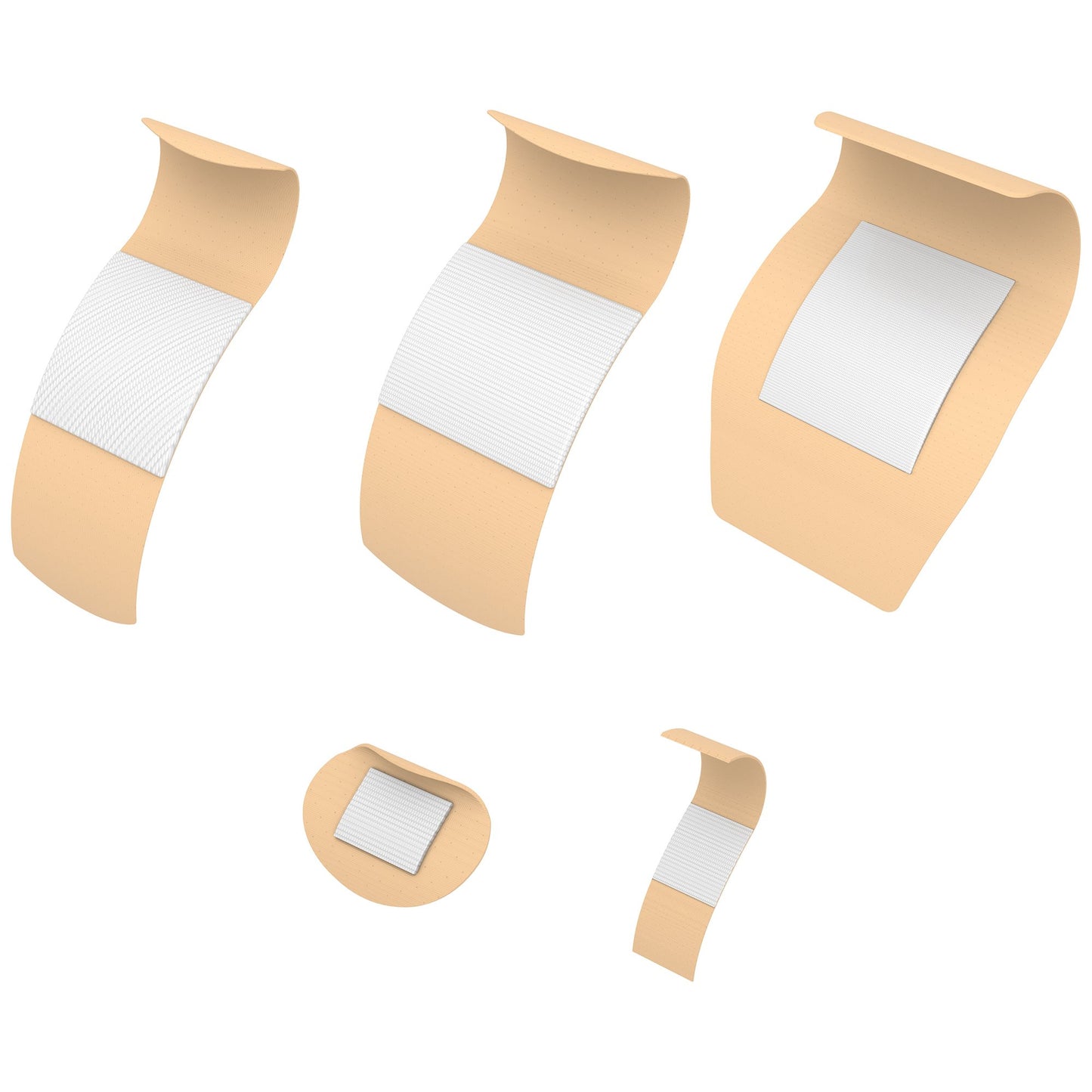 Dynarex® Sheer Adhesive Strip, 1 x 3 Inch