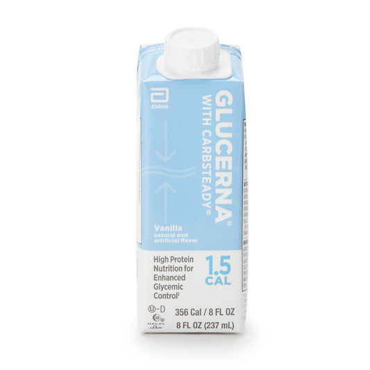 Glucerna® 1.5 Cal Vanilla High Protein Nutrition for Enhanced Glycemic Control