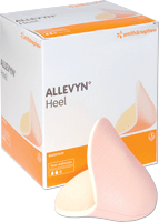 ALLEVYN Non-Adhesive Hydrocellular Dressing 4-1/8" x 5-5/16" Heel