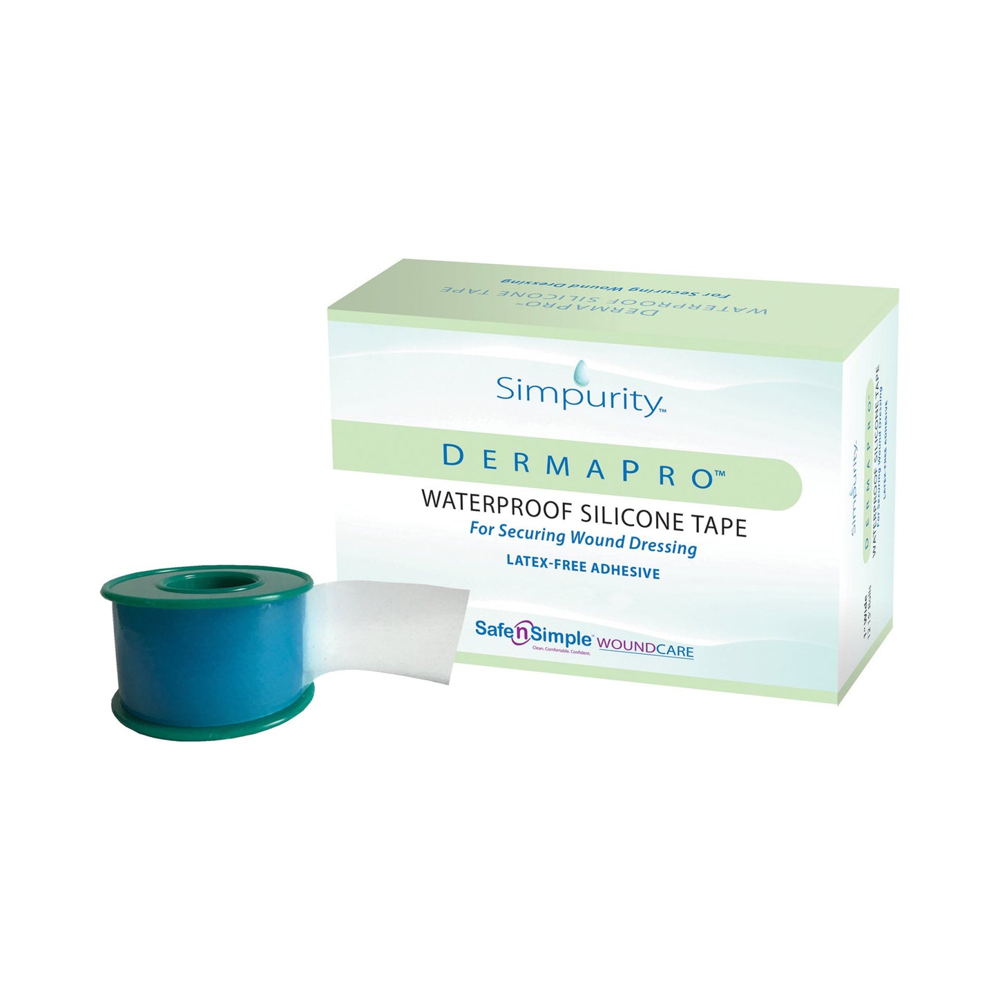 DermaPro™ Silicone Medical Tape, Transparent