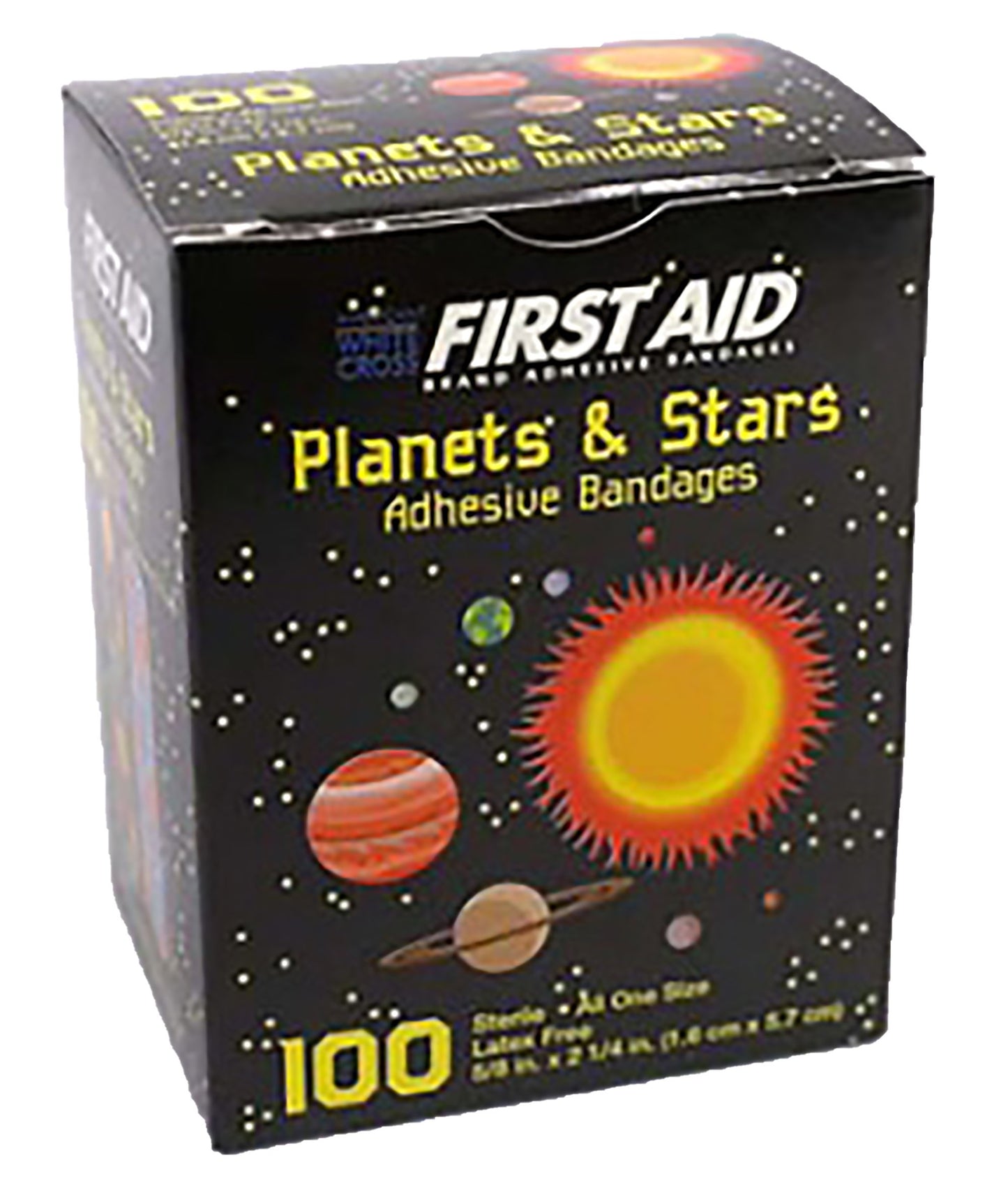 American White Cross First Aid Kid Design, Planets and Stars