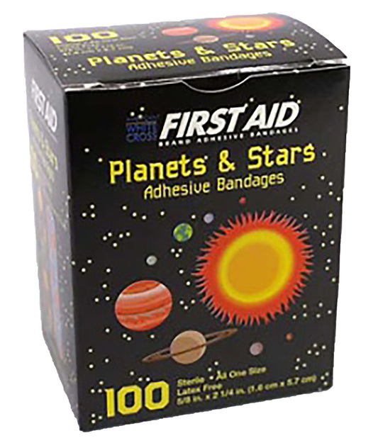 American White Cross First Aid Kid Design, Planets and Stars