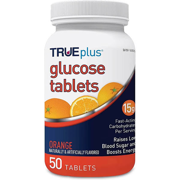 TRUEplus Glucose Tablets Orange