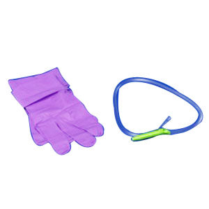 Argyle Open Suction Catheter Mini Tray with Directional Valve, 14 Fr 1ct