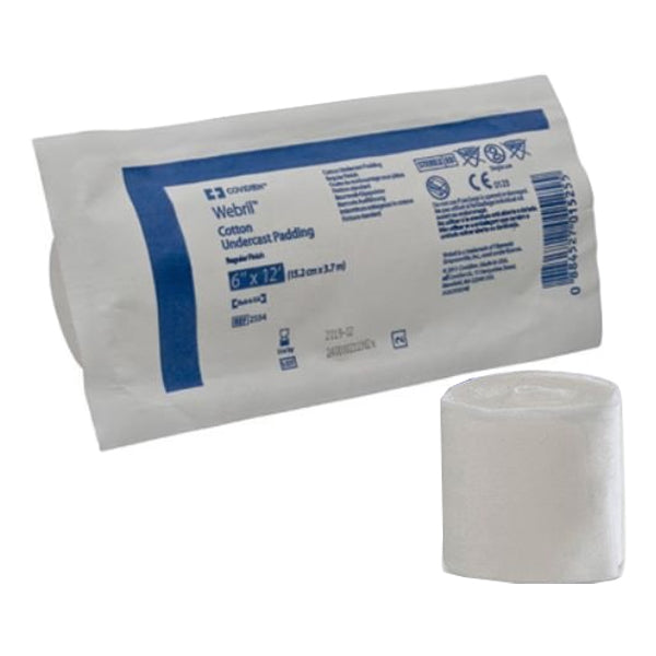 WEBRIL Undercast Padding Sterile 6" x 4 Yards
