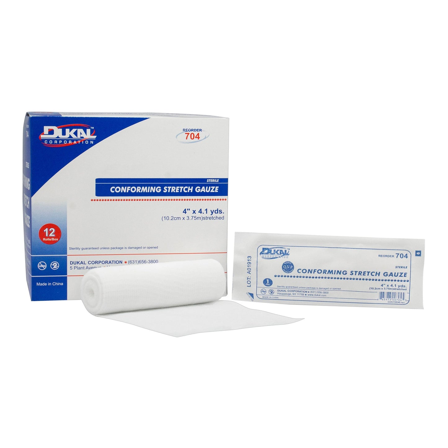 Dukal™ Conforming Bandage, Rayon / Polyester