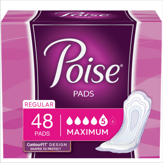 Depend Poise UltraWidth Side Shields Maximum Super