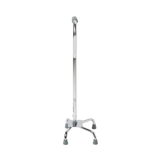 McKesson Steel Chrome Offset Quad Cane, 29 – 37.5 Inch