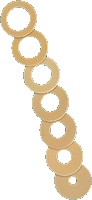 MicroDerm Plus Cut-to-Fit Washer 1-1/2" 30 Count