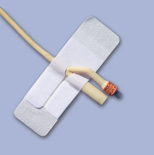 Adhesive Foley Catheter Anchoring Device