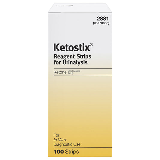 AMES Ketostix Reagent Test Strip 100 Count