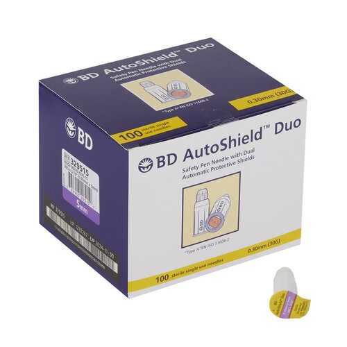 AutoShield Duo Pen Needle 30G x 5mm 100 Count