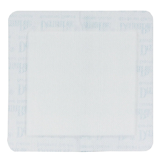 DermaRite Sterile Border Gauze with Adhesive Border 6" x 6"