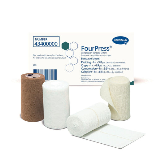 FourPress Latex-Free Sterile Bandage System