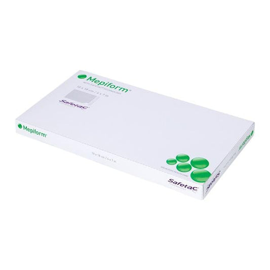 Mepiform Safetac Self-Adherent Soft Silicone Dressing 4" x 7"