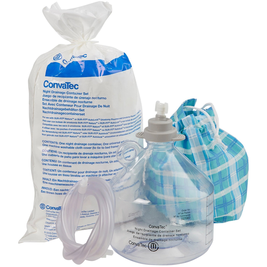 Night Drainage Container Set 1/2 Gallon