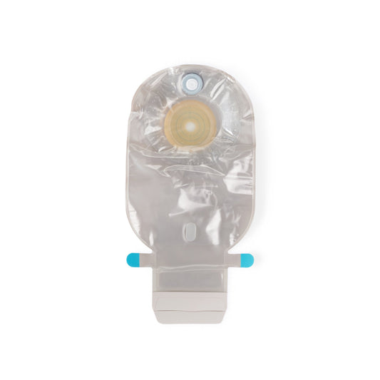 Sensura Mio Flip Maxi One-Piece Convex Drainable Pouch Transparent Full-Circle Filter Cut-to-Fit 3/8" - 2" 10 Count
