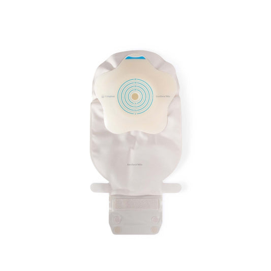 Sensura Mio Flip Maxi One-Piece Convex Drainable Pouch Transparent No Filter Cut-to-Fit 10 Count
