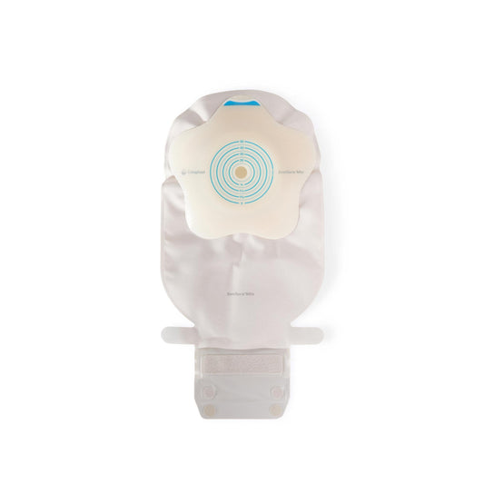 Sensura Mio Flip Maxi One-Piece Convex Drainable Pouch Transparent No Filter Cut-to-Fit 10 Count 2-3/8